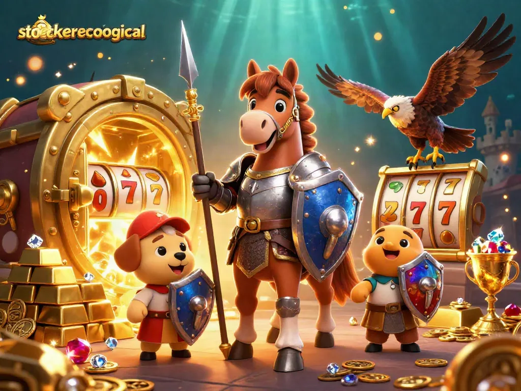 Engage with the casino adventure of stoeckerecological as knights, puppies, and treasures abound.