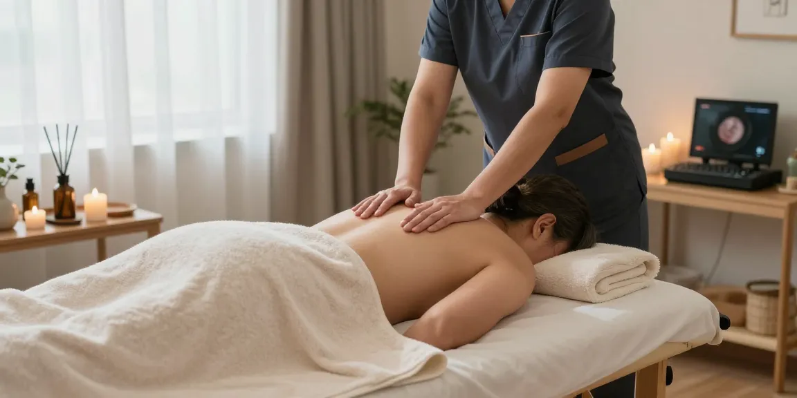 Experience premium 출장안마 in a serene home setting with professional therapy.