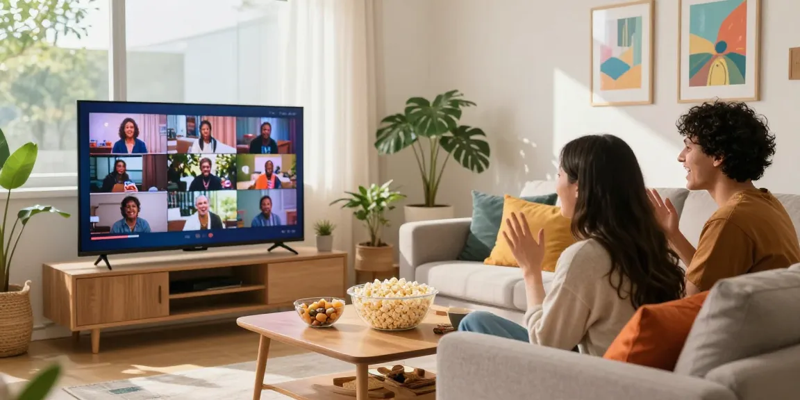 Discovering erome leaks with friends in a cozy living room filled with snacks and excitement.