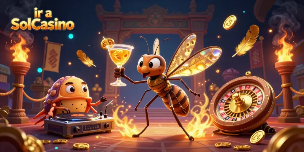 Ir a SolCasino y disfrutar de una experiencia de juego emocionante con personajes únicos y efectos visuales vibrantes