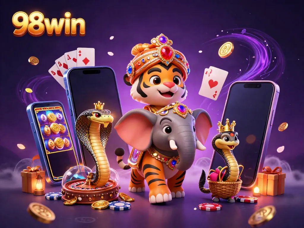 Experience the thrill of the 98win casino with vibrant slot games and dazzling prizes