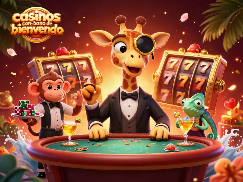 Accede a casinos con bono de bienvenida y disfruta de giros en tragamonedas con grandes premios.